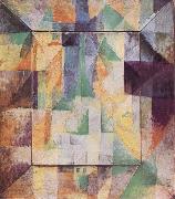 Delaunay, Robert Simultaneous Windows on the City painting